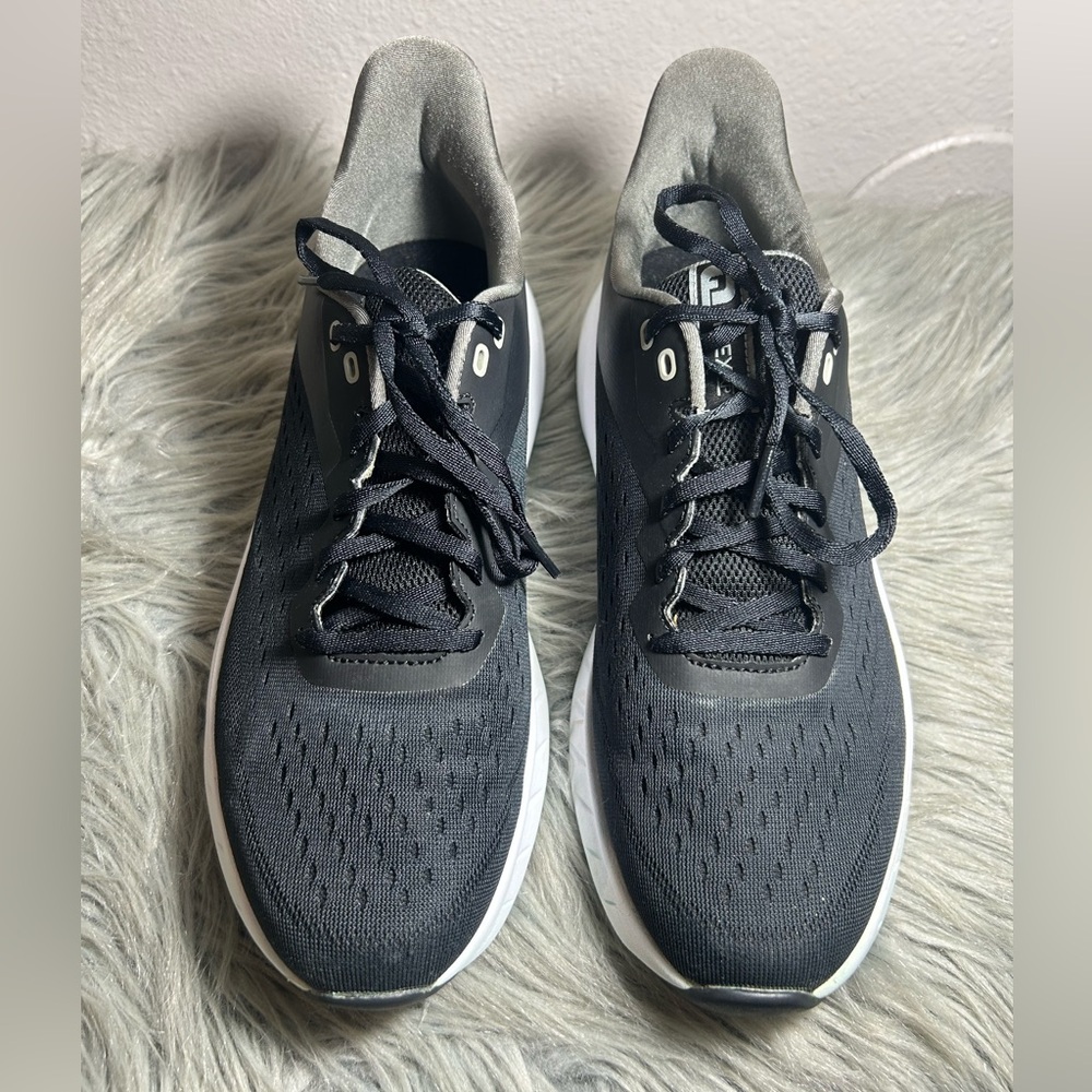 FootJoy Fj Flex Xp Golf Shoe Black and White Sneakers Size 9.5 - Picture 6 of 9